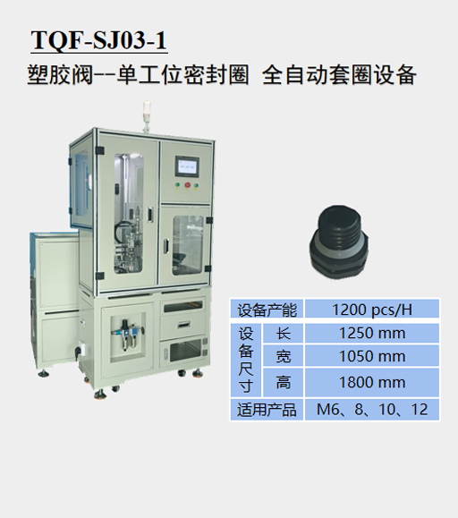 官方网站 一单工位密封圈全自动套圈设备