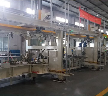 排气管消声器端盖压入生产线