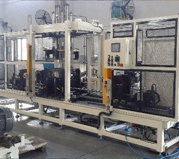 排气管消声器端盖压入生产线